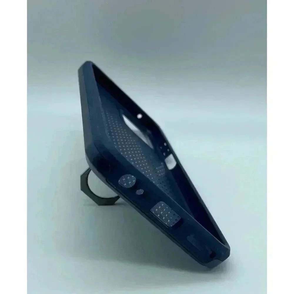 Magnetic‎ Kickstand Case For Motorola Moto G 5G 2022 Blue + 2 Screen Protectors
